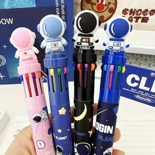 قلم رجل الفضاء متعدد الألوان Astronaut 10-color Marker Pen